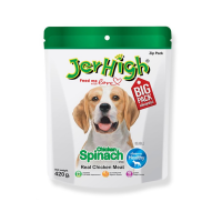 Jerhigh เจอร์ไฮ สติ้ก ขนมสุนัข สติ๊ก รสผักโขม 400 g.