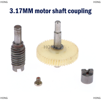 HONG ชุดเกียร์พลาสติกลดความเร็วล้อโลหะ1ชุดสำหรับอุปกรณ์ DIY