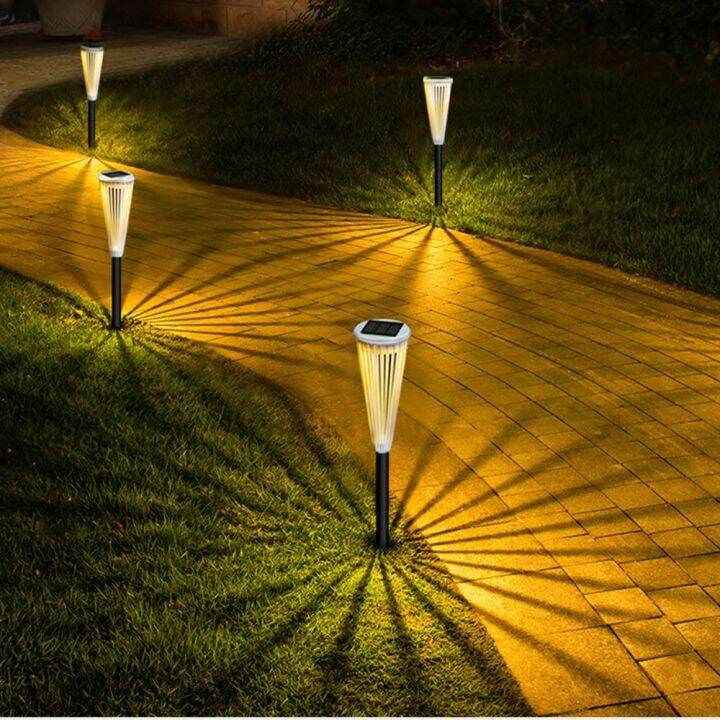 CGFD 2 Pack Landscape Flame Effect Torch Outdoor Walkway Waterproof