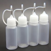 10pcs Needle Tip Glue Applicator Bottle Tube Sub-bottling Pinhole Refueling Bottle 10ml Soft Bottle With Cap DIY Craft Tools