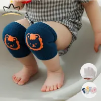Baby Knee Pads Cartoon Animal Mesh Non Slip Leg Warmers Summer Kids Safety Girl Boy Crawling Elbow Cushion Baby Accessories