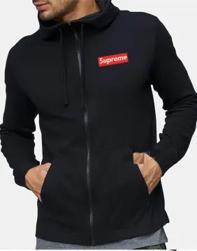 Supreme black hoodie clearance price