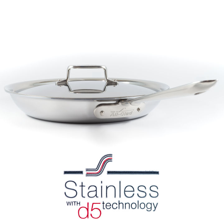 All-Clad D5 Brushed 5-Ply 8- inch Fry pan