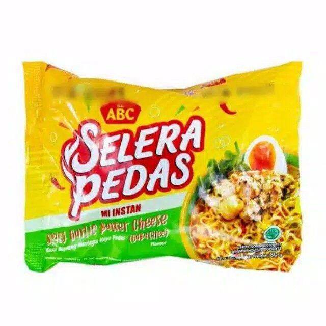 Mie Abc Selera Pedas Rasa Spicy Garlic Butter Cheese Gr Lazada Indonesia