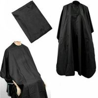 Black Hairdressing Cape Professional Hair-Cut Salon Barber Cloth Wrap Protect Gown Apron Waterproof Cutting Gown Wrap