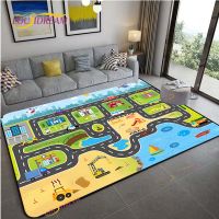 【YF】 Alfombra Road Traffic Rout Map Carpet Living Room Sofa Coffee Table Bedroom Rugs Kitchen Kid Play Anti-slip floor Mat Home Decor