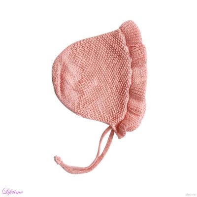 Newborn Baby Handmade Knitting Hats New Fashion Ruffle Warmer Caps Kids Hats bayi