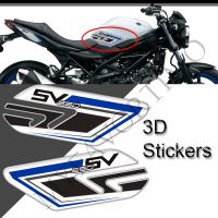 For Suzuki SV650A SV650X SV650 S X Stickers Decals Tank Pad Grips Protector Gas Fuel Oil Knee 2016 2017 2018 2019 2021 2020 2022