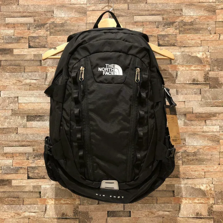 The North Face Nm705 Backpack 32l Big Shot Classic Ruck Sack Bag Black Japan Lazada