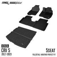 พรมปูพื้นรถยนต์ Fullset | HONDA - CRV (G5) | ปี 2017 - 2023 (5SEAT)