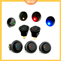 Aleaty? ใหม่1ชิ้น/เซ็ต12V รถรอบ Dot LED Light Rocker สลับขาย