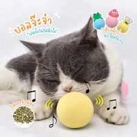 【พร้อมส่ง!!!!!】 ลูกบอลแมวมีเสียง ระบบสัมผัส  มี 3 สี บอลสัตว์เลี้ยง ลูกบอลมีเสียงสำหรับสัตว์เลี้ยง ลูกบอลจ๊ะจ๋า ⭐⭐