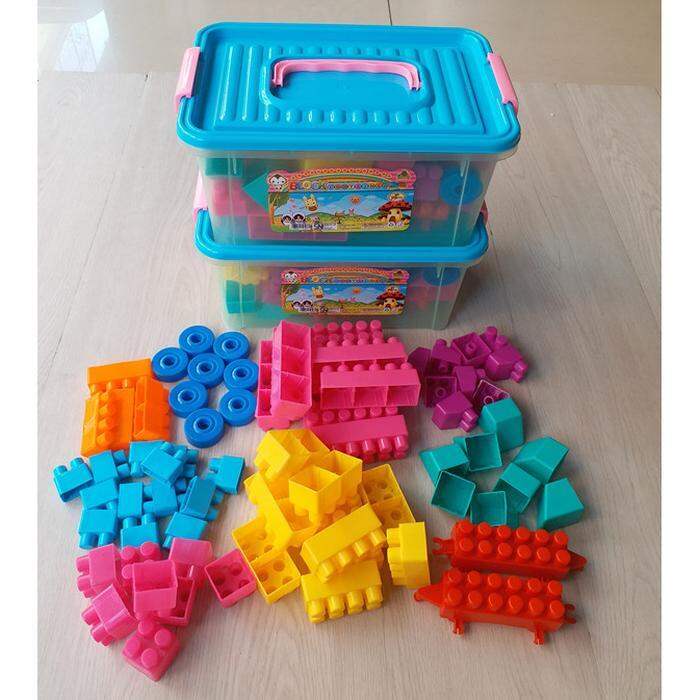 MAINAN BLOCK LEGO CONTAINER BOX 72 PCS | Lazada Indonesia