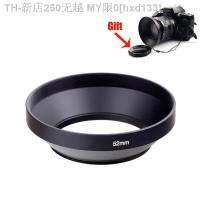 Metal Lens Hood Wide-Angle 49mm 52mm 58mm 55mm 62mm 67mm 72mm 77mm 82mm Screw-in Lente Protect Lens Cap For Canon Nikon Sony