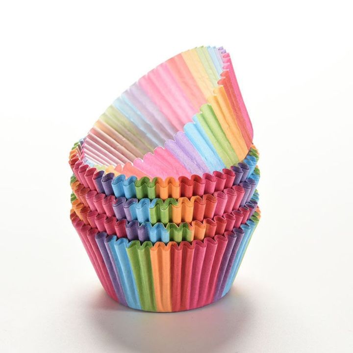 100pcs-rainbow-color-cupcake-liner-cupcake-paper-baking-cup-cake-mold-box-cup-tray-decor-tools