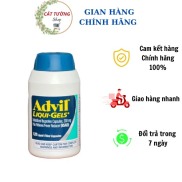 Viên uống Advil Liqui Gels - 120 viên của Mỹ- thuốc uống giảm đau hiệu quả