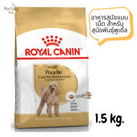 ?หมดกังวน จัดส่งฟรี ? Royal Canin Poodle Adult  โรยัล คานิน อาหารสุนัขแบบเม็ด สำหรับสุนัขพันธุ์พูเดิ้ล ขนาด 1.5 kg.✨ส่งเร็วทันใจ