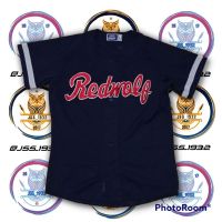 Top-quality Redwolf Kit 22 ORIGINAL MIZUNO Baseball Jersey Second Used Preloved Retro Vintage Rare Template T-Shirt Tees Outfit Tops Japanese Lega Outdoor Sports