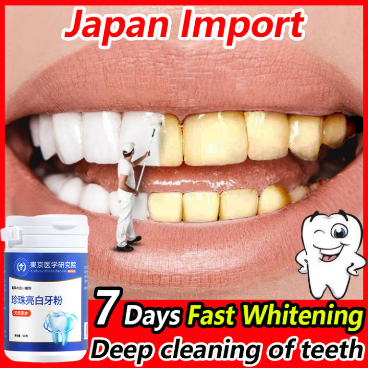 3 Minute Whitening Teeth Whitening Probiotic Tooth Cleaning Powder