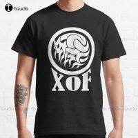 Xof Fox Logo Classic T-Shirt Shirts For Men With Designs High Quality Cute Elegant Lovely Kawaii Cartoon Sweet Cotton Tee Shirts