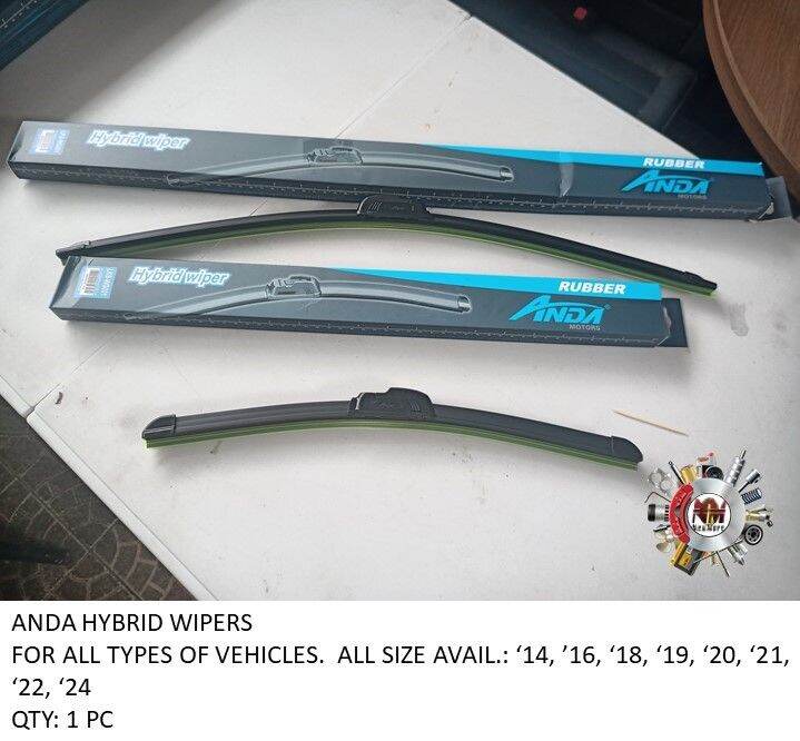 ANDA HYBRID WIPERS BANANA TYPE Lazada PH