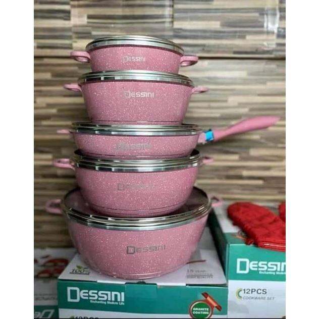 Dessini cookware sets high qaulity/ non stick cookware tools / inspires