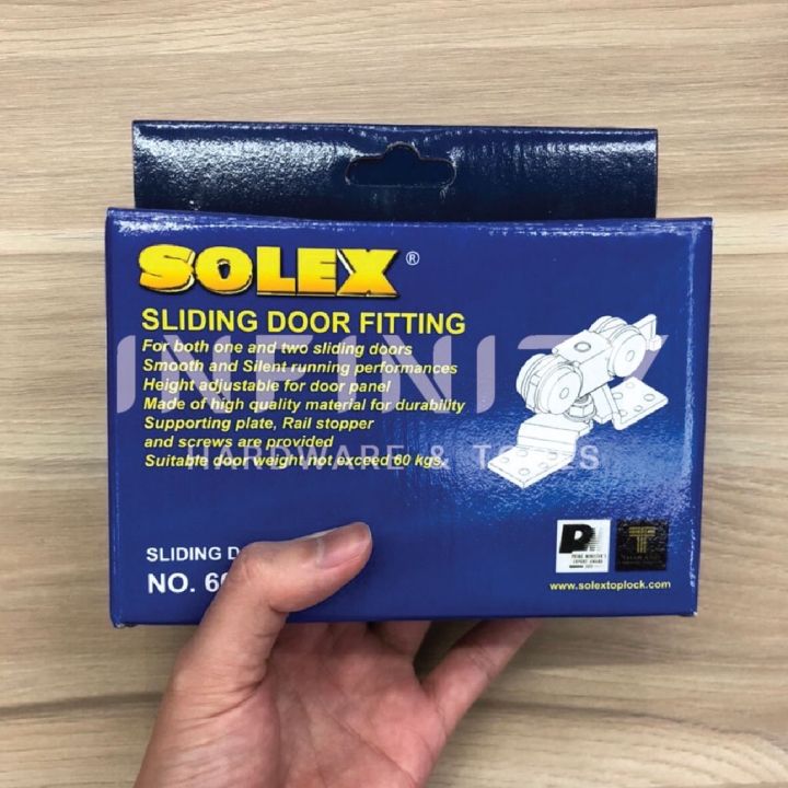 solex-ชุดอุปกรณ์ลูกล้อบานเลื่อน-รับน้ำหนักไม่เกิน-60-kg-100-kg-no-60-s-no-100-s