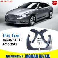 JHTJHNDTGFJHND Mudflaps สำหรับ JAGUAR XJ XJL Mudguards Fender Mud Flap Guard Splash Mudguard Fenders รถอุปกรณ์เสริม Auto Styline ด้านหน้าด้านหลัง4Pcs