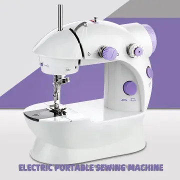 Mini Portable Handheld Sewing Machines Stitch Sew Needlework Cordless  Clothes Fabrics Electric Sewing Machine Stitch Set