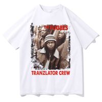 Hip Hop Band The Fugees Tranzlator Crew Graphic T-Shirt Short Sleeve Men Casual Cotton Tee Shirt Mens Vintage Streetwear XS-4XL-5XL-6XL