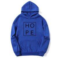 Hopeผู้ชายผู้หญิงแขนยาวHoodedเสื้อกันหนาวHoodies 2020ตัวอักษรใหม่พิมพ์Toรักษาความอบอุ่นชายวัยรุ่นนักเรียนเสื้อผ้าใส่ลำลองสำหรับฤดูใบไม้ร่วงฤดูหนาวเสื้อพูลโอเวอร์กีฬาTops