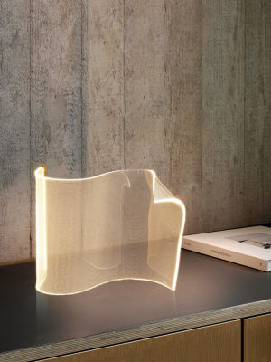 Spot parcel post Bedroom Bedside Lamp Living Room Study Designer Irregular Post-Modern Minimalist Creative Acrylic Reading Lighting