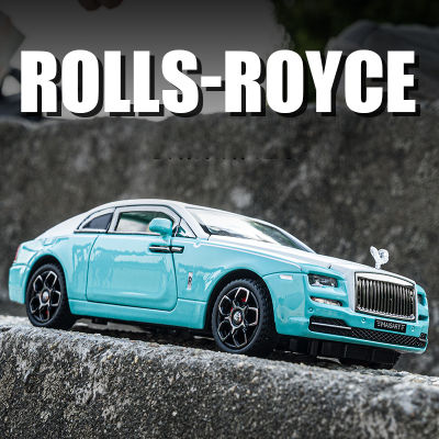 1:32 Rolls Royce Wraith Mansory Alloy Car Diecasts &amp; Toy Vehicles Car Model Sound And Light Pull Back Car Toys For Kids Gifts