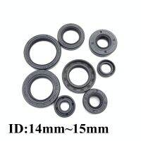 ❡﹍ 5pcs ID 14mm 15mm OD 24mm 40mm Height 3 10mm TC/FB/TG4 Skeleton Oil Seal Rings NBR Double Lip Seal Gasket For Rotation Shaft