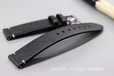 18 19 20 21 22mm Thin epsom Palm pattern Genuine Leather Watch Belt Handmade Watch Accessories Strap Band Men Cowhide Watchbands