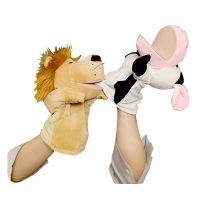 Stuffed Animals Hand Story Puppet Kawaii Dolls Educational Baby Elephant Children GIft