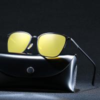 Men Sunglasses แฟชั่นใหม่ผู้ชายแว่นกันแดดโพลาไรซ์ Retro แว่นตากันแดดผู้ชาย UV400 ป้องกันการบินสำหรับขับรถตกปลา + ผ้า + กระเป๋า