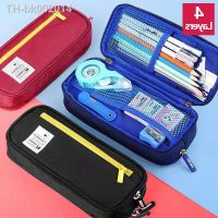 ○ 4 Layers Pencil Case Large Capacity Kawaii Pen pouch Stationery Organizer Pencil Bag School Supplies