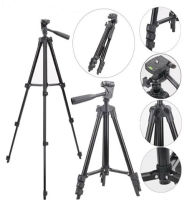 ขาตั้งกล้อง Tripod รุ่น TF-3120 สีดำ แถมฟรี หัวต่อสำหรับมือถือ