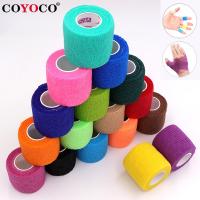 4.5m Colorful Sports Knee Protector Support Wrap Tape COYOCO Self Adhesive Elastic Bandage For Wrist Ankle Palm Shoulder Leg