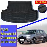 เหมาะกับ Mitsubishi ท้ายรถ Outlander 2013-2022ที่รองเท้าถาดถาดรองสัมภาระพรมปูพื้นกันโคลนเตะ2014 2015 2016 2017