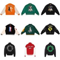 FFF Joint AFGK Ma Siwei Same Style Autumn And Winter Woolen Jacket Men And Women Hiphop Baseball Uniform American Jacket Tide