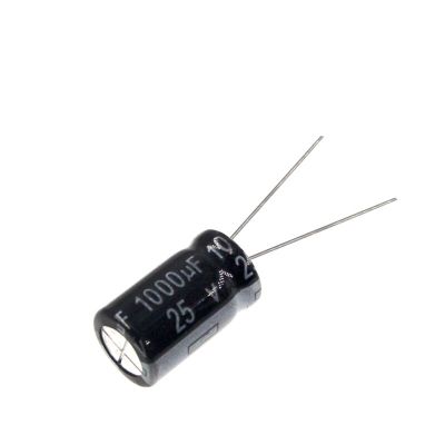 50pcs 1000uF 25V 1000MFD 25WV 10*16mm Aluminum Electrolytic Capacitor Electrical Circuitry Parts