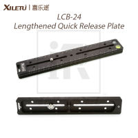 XILETU LCB-24 Dipanjangkan Pelepasan Pantas Plat 240Mm Nodal Slide Rail Panjang Pelbagai Fungsi ขาตั้งกล้องแบบสากลขยายหัวหนีบ