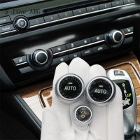 Car Styling Crystal Air Conditioning Buttons Switch Cover Stickers Trim For BMW 5 6 7 Series F10 F18 F11 F12 F13 F01 F02 F15 F16