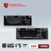 Bàn phím cơ cao cấp VSP eSport Gaming VM06 - Hàng phân phối chính hãng