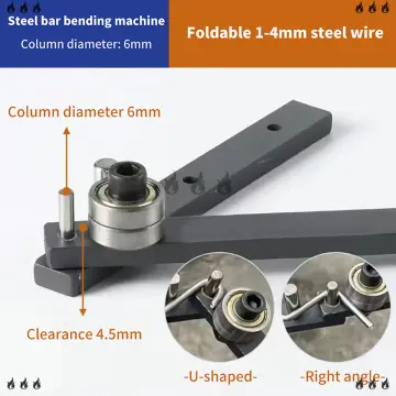 Wire Bender Bending Machine DIY Metal Bending Tool for Manual