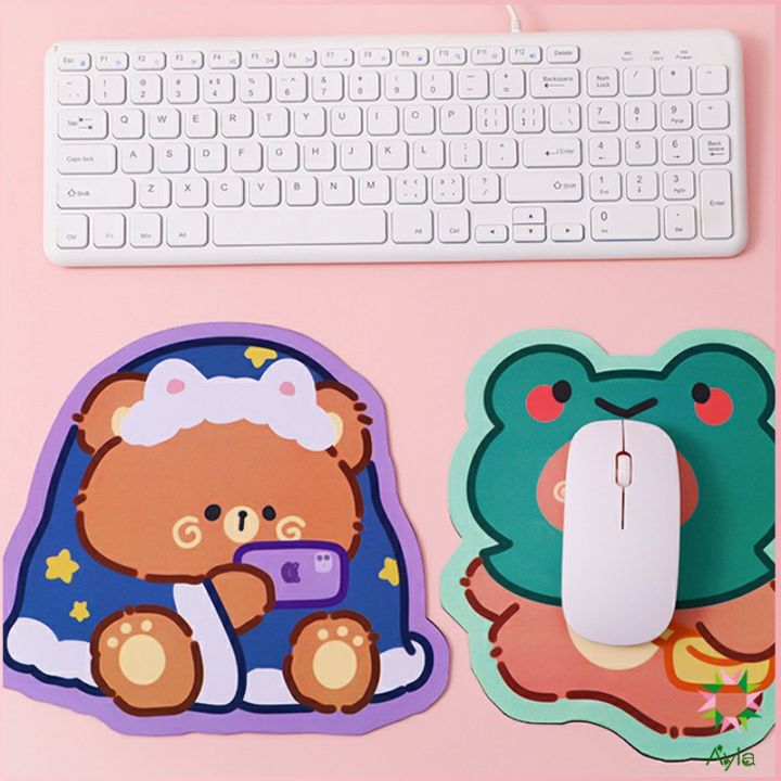 ayla-แผ่นรองเมาส์ลายการ์ตูน-น่ารัก-อุปกรณ์คอมพิวเตอร์-cartoon-mouse-pad