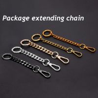 【CW】 15Cm Extension Chain Purse Clutch Handbag Metal Hanging Buckle Gold Short Diy Accessories