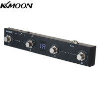 KKmoon M-VAVE บลูทูธตัวควบคุมมิดิไร้สายชาร์จได้4ปุ่มแป้นเหยียบเท้าควบคุม MIDI แบบพกพา